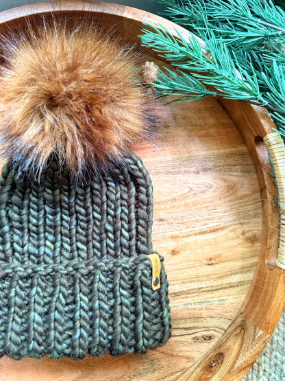 Lakeside Trail Beanie in Olive