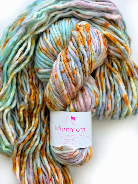 Baah Mammoth in Cotton Candy Clouds