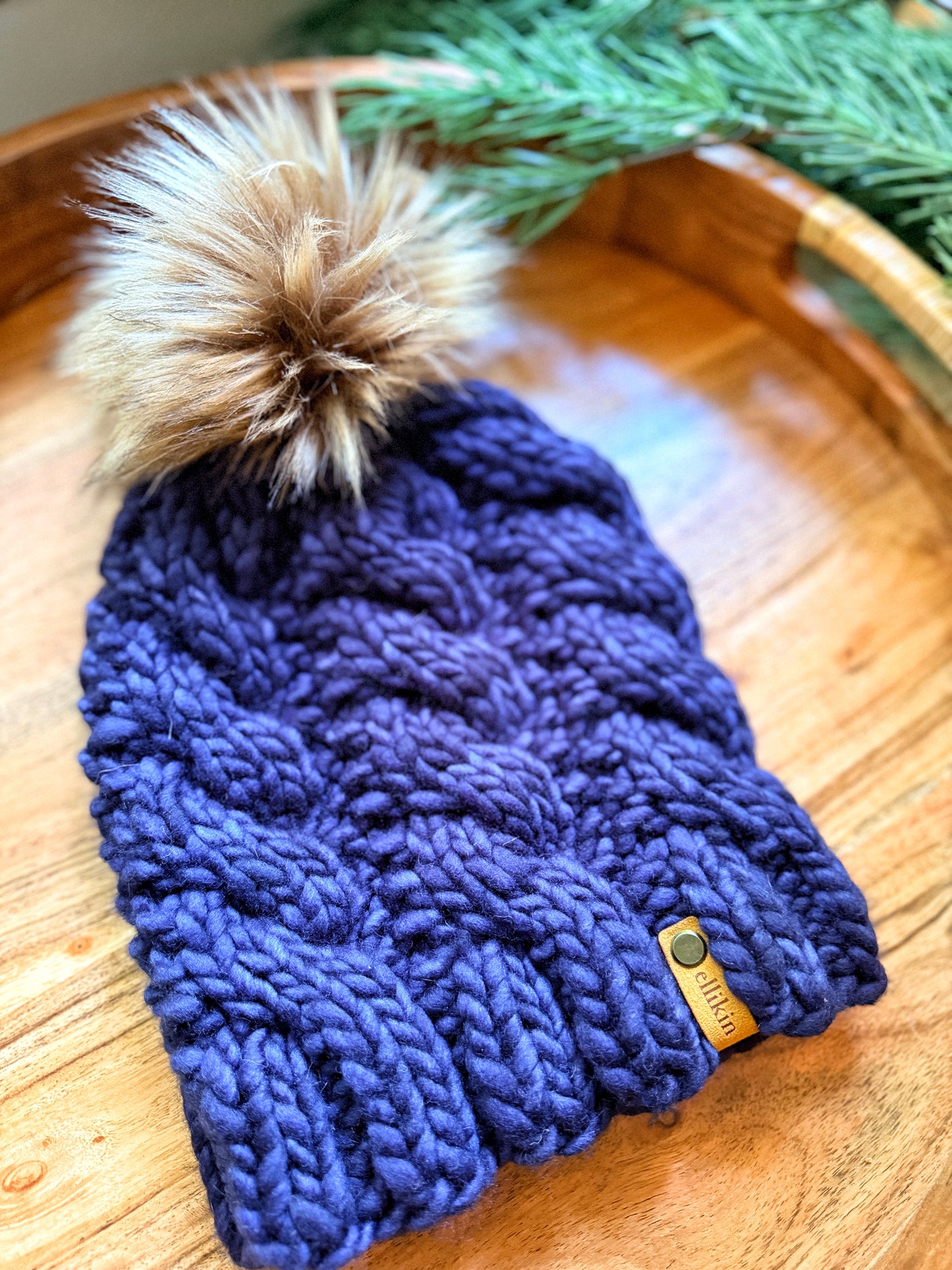 Twistercane Beanie in Paris Night
