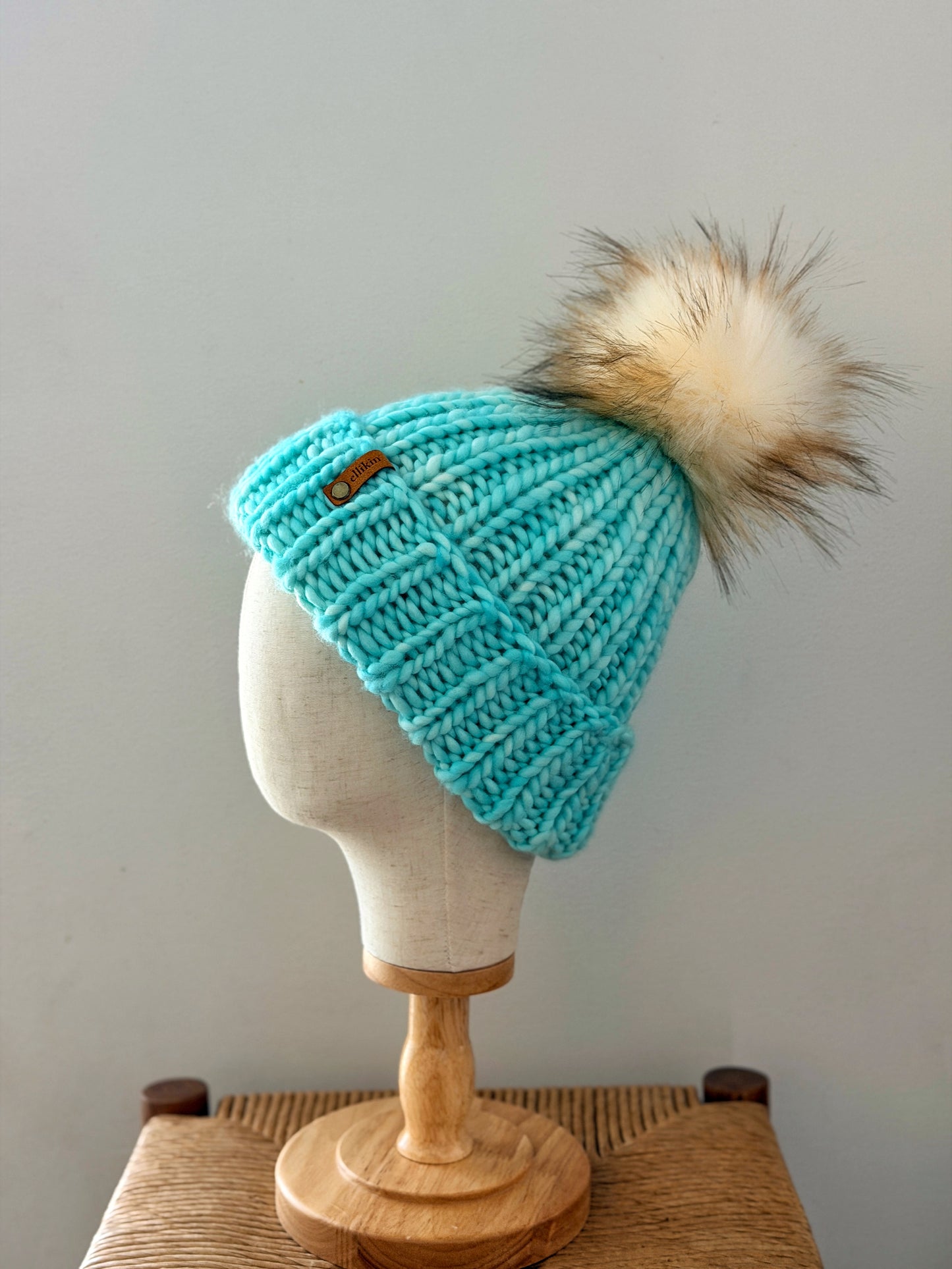 Lakeside Trail Beanie in Minty