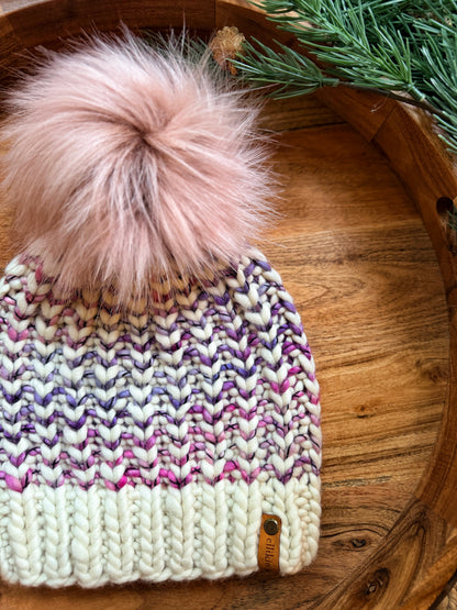 Riverbend Beanie in Natural/Glaze