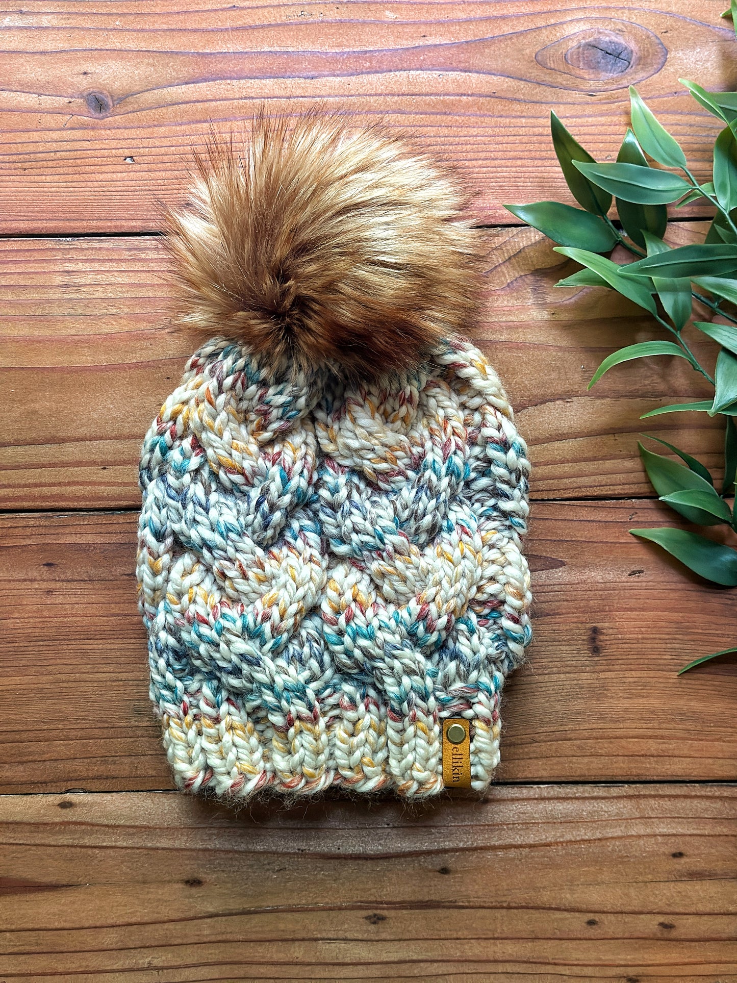 Monster Cables Beanie in Hudson Bay