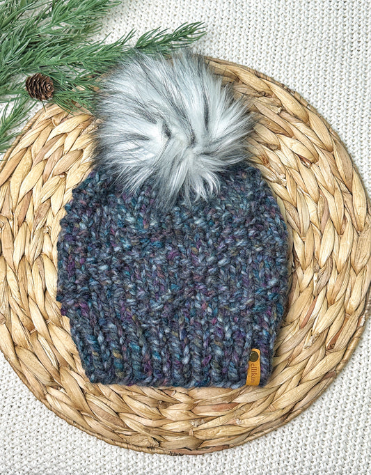 Etta Beanie in Abalone