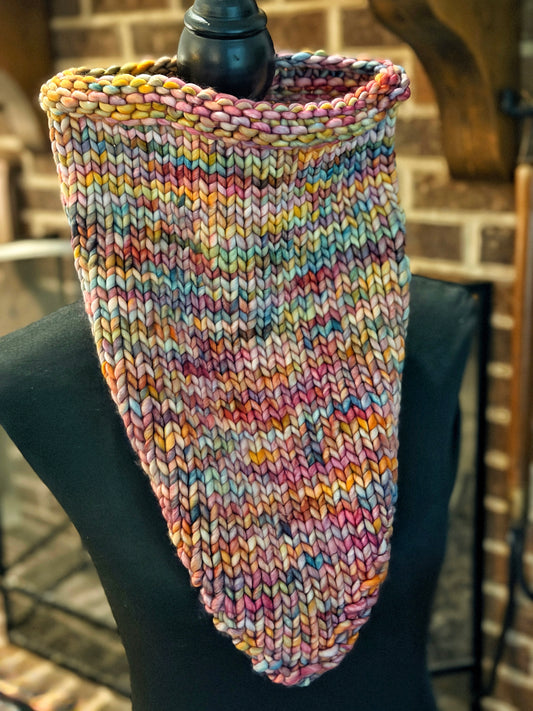 Cowl-Danna in Dancing Leaves