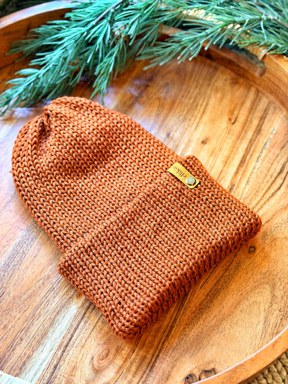 Campfire Beanie in Dulce de Leche