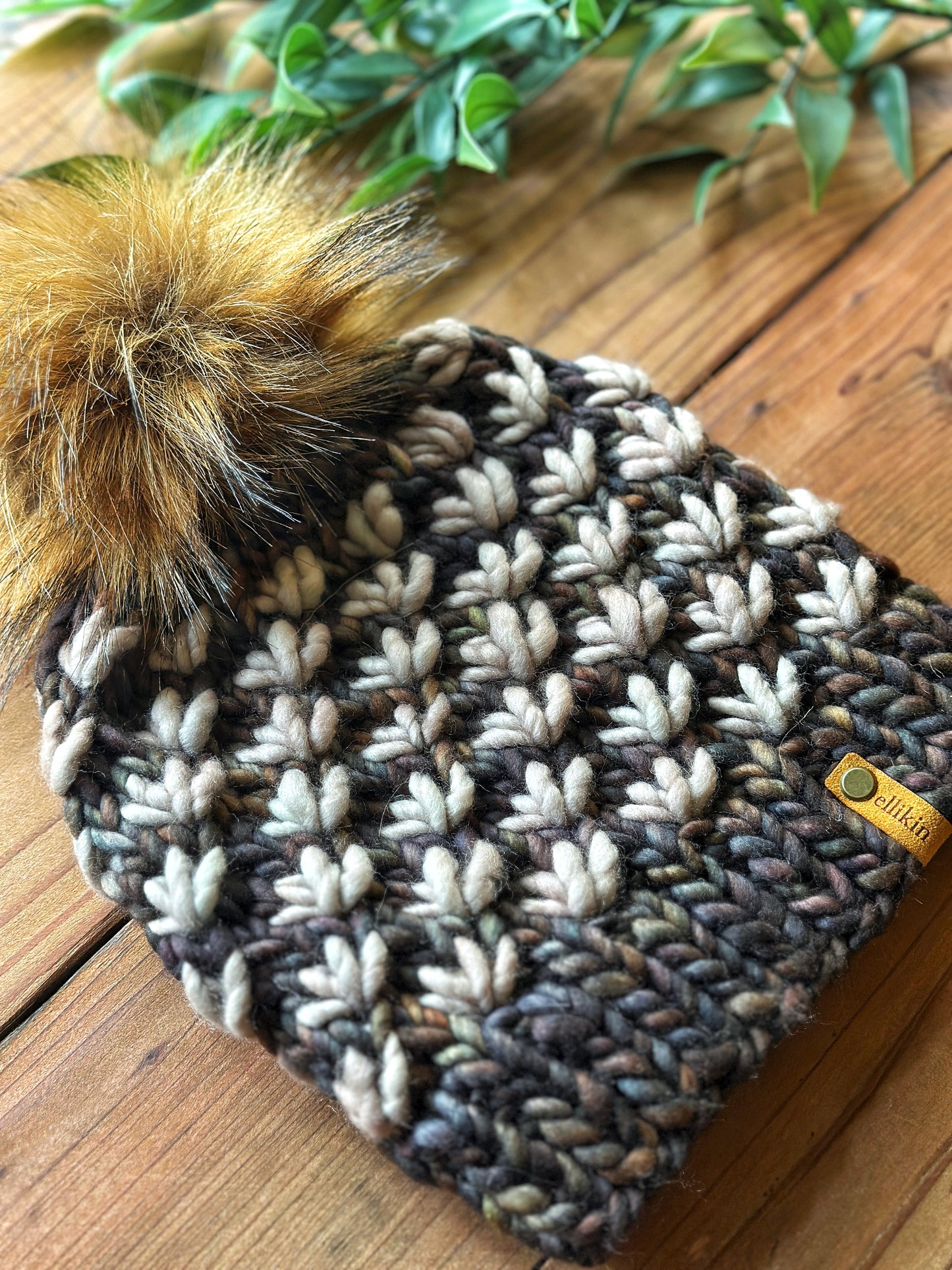 Lotus Flower Beanie in Woodland/WG