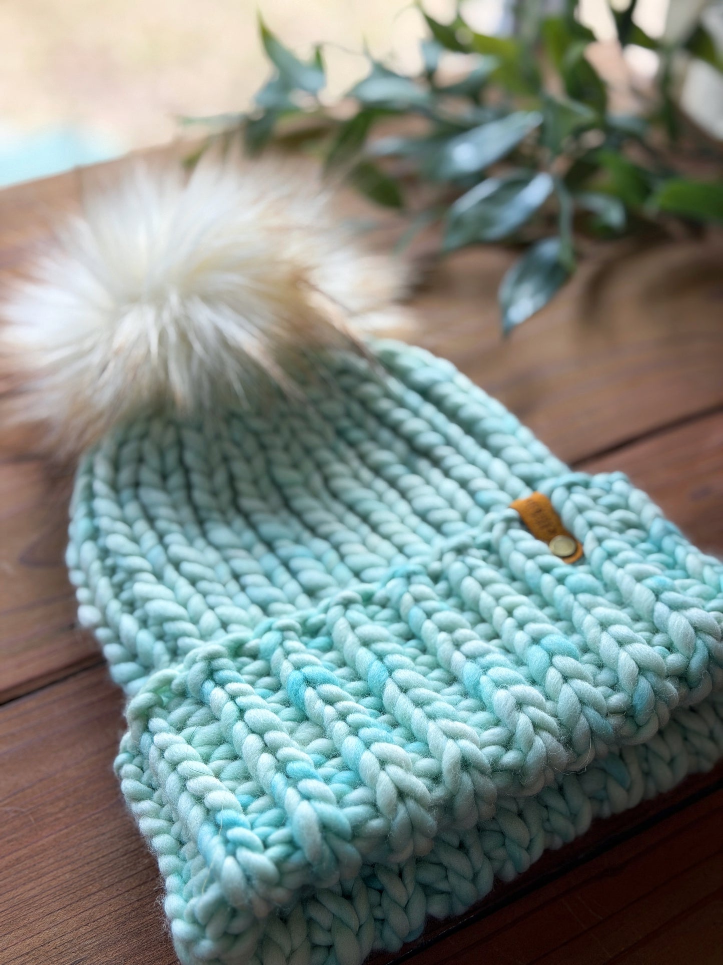 Lakeside Trail Beanie in Cucumber