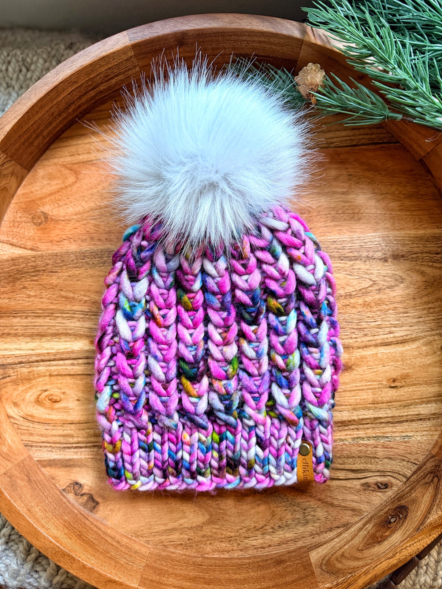 Braided Hearts Beanie in Feb 20'