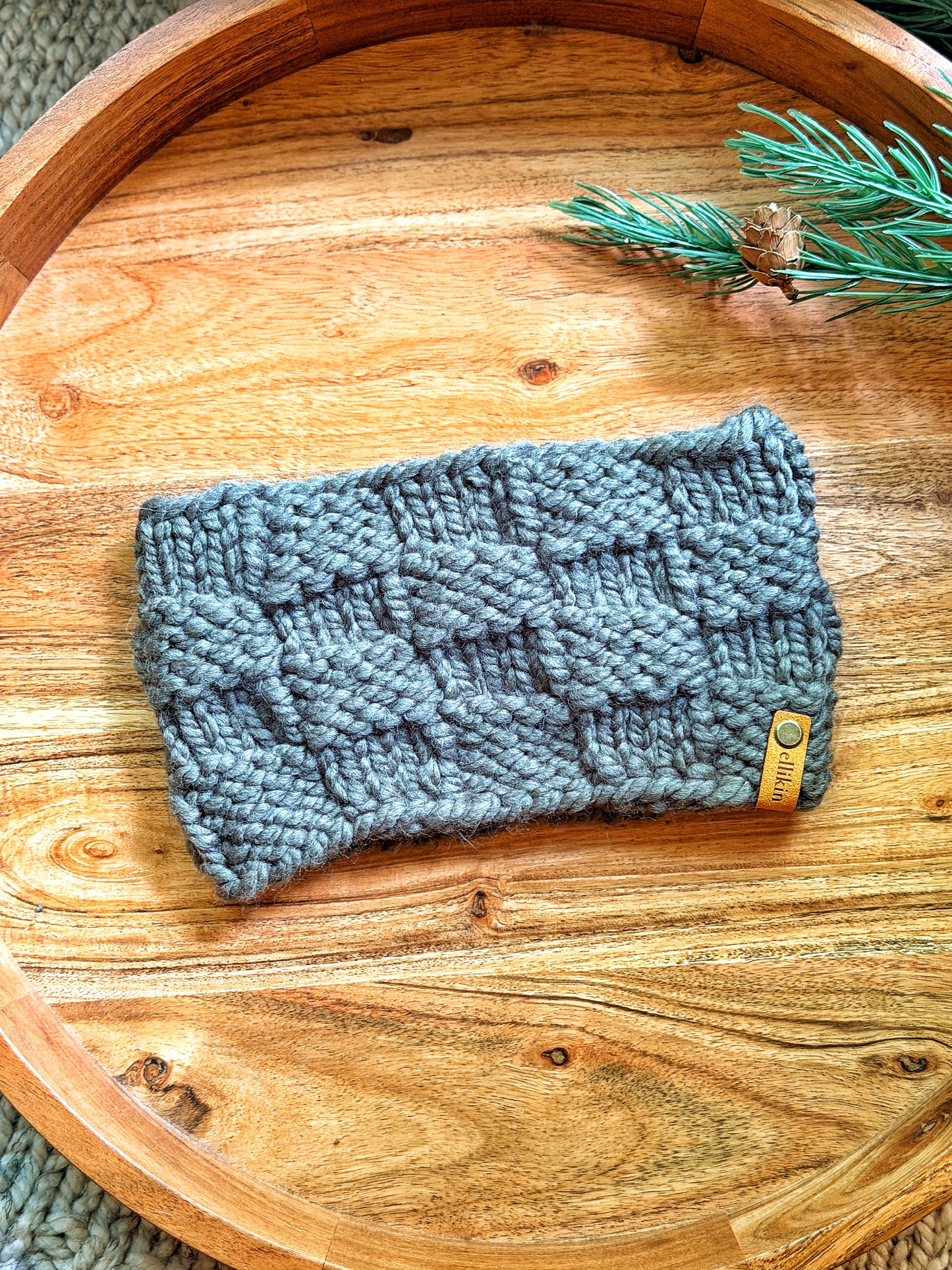 Riot Girl Headband in Seaweed