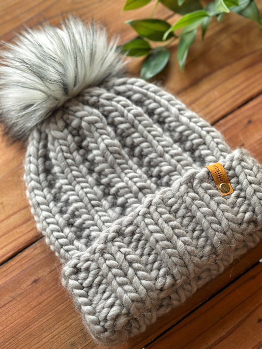 Fireside Beanie in Grey