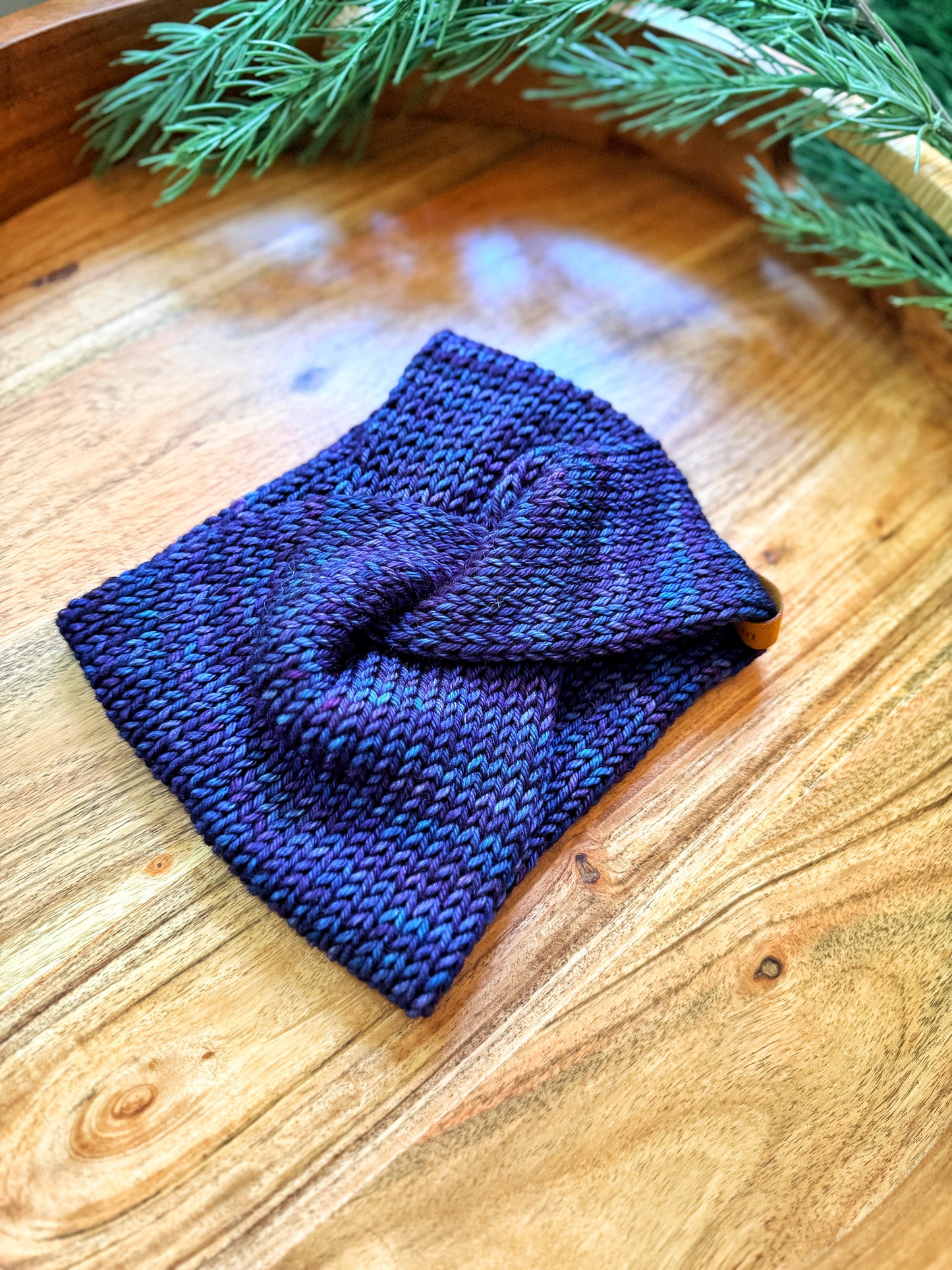 Twisted Earwarmer in Whales Road