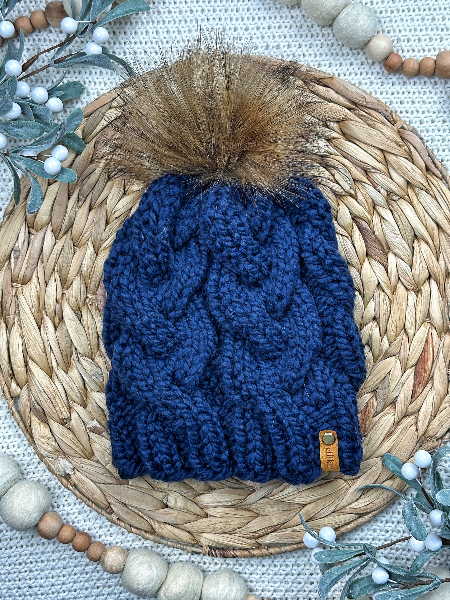 Monster Cables Beanie in Navy