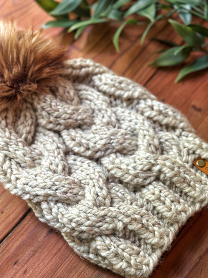 Monster Cables Beanie in Wheat