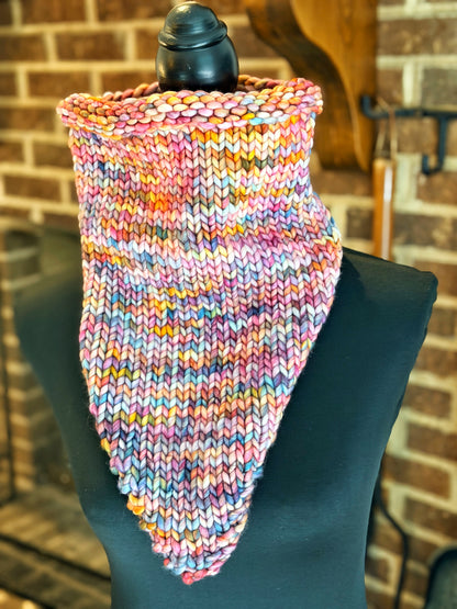 Cowl-Danna in Dancing Leaves