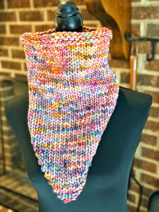 Cowl-Danna in Dancing Leaves