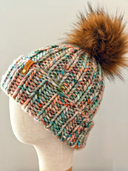Lakeside Trail Beanie in Certain Shades of Green