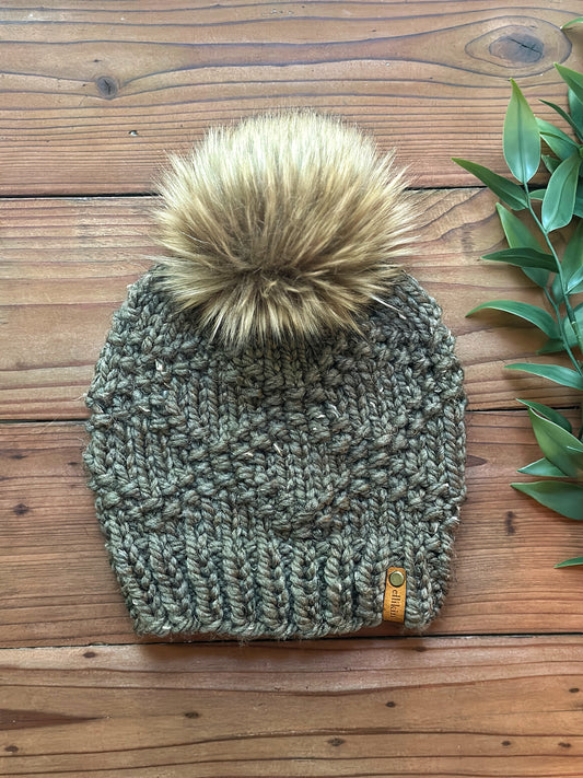Etta Beanie in Barley