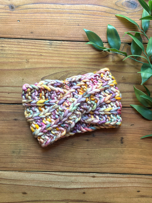 Pamn Headband in Dancing Leaves