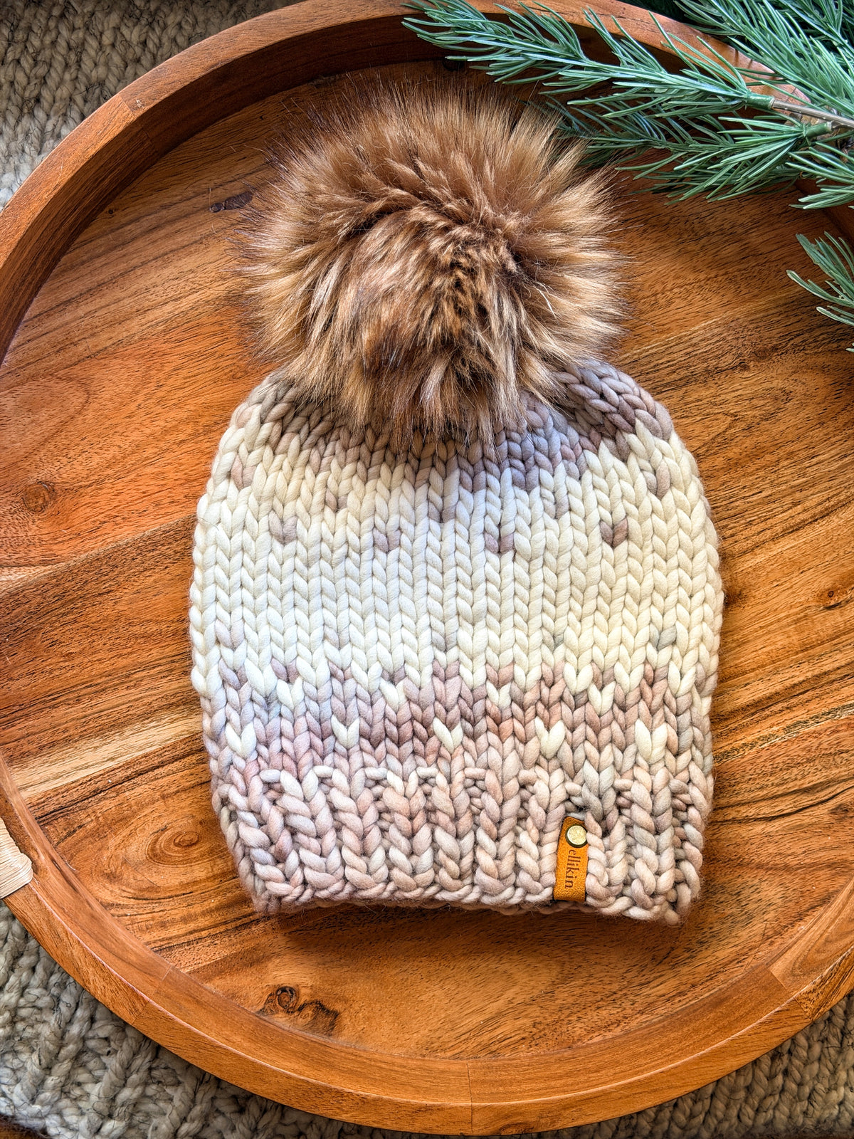 Winterfell Beanie in Whole Grain