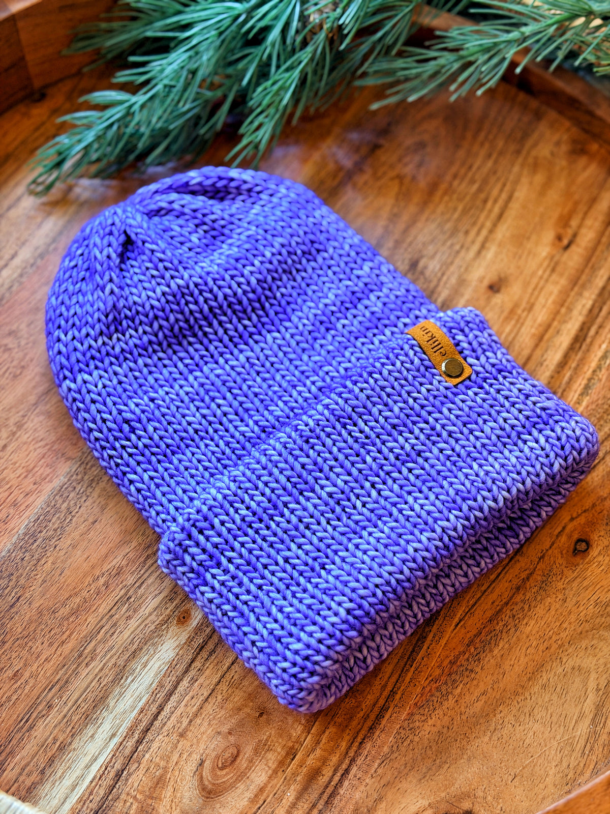 Campfire Beanie in Periwinkle