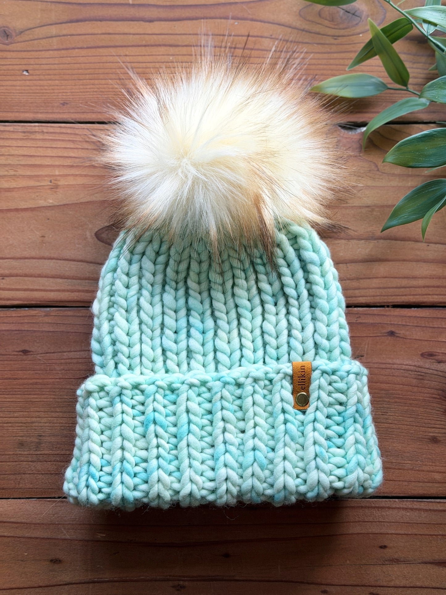 Lakeside Trail Beanie in Cucumber