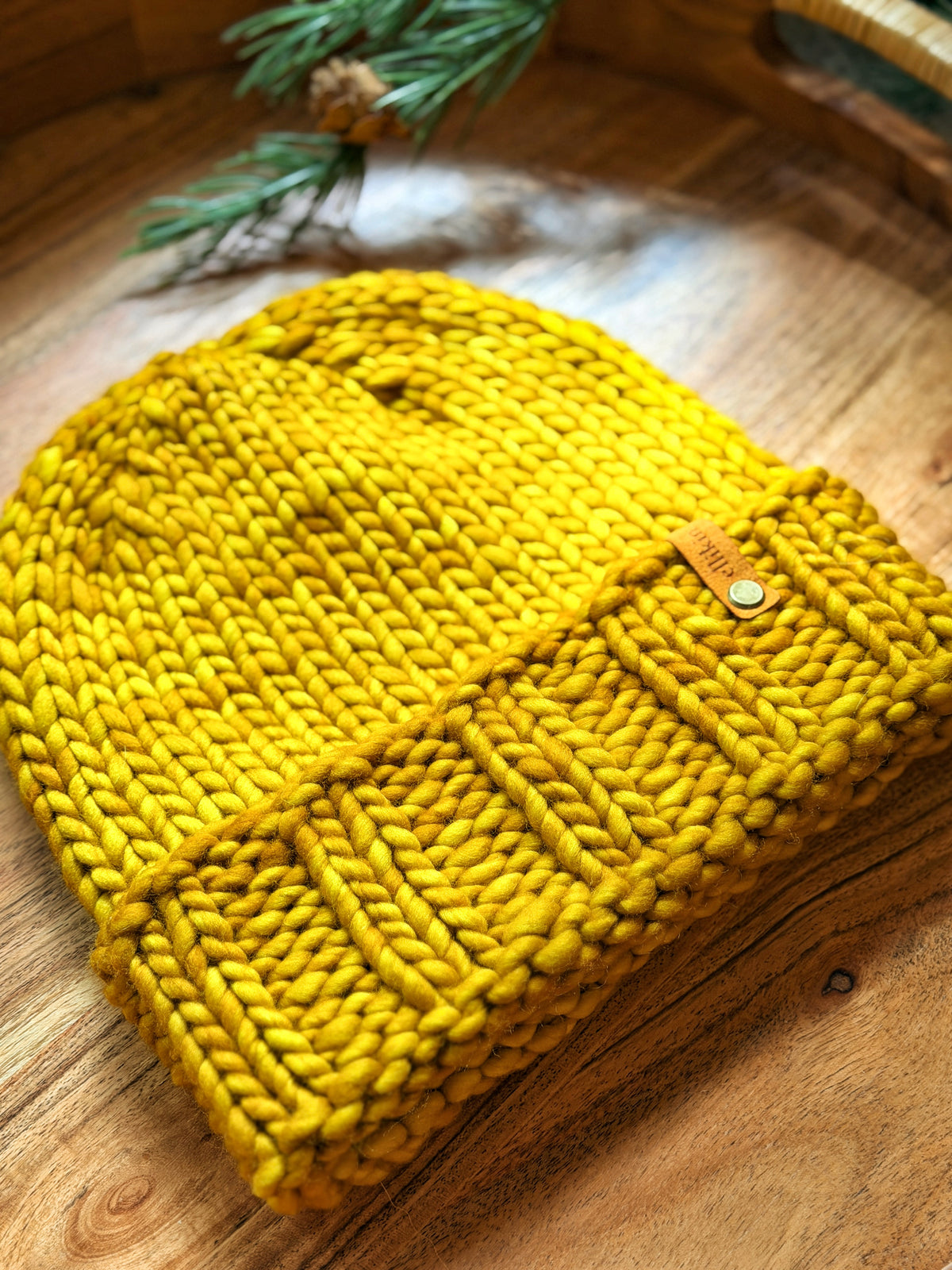Alpine Trail Beanie in Frank Ochre