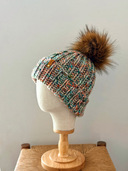 Lakeside Trail Beanie in Certain Shades of Green