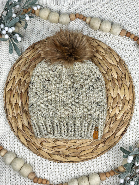 Etta Beanie in Oatmeal