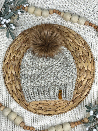 Etta Beanie in Wheat