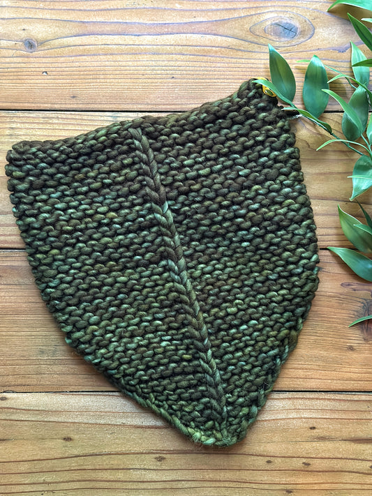 Pamn Bandana Cowl in Olive