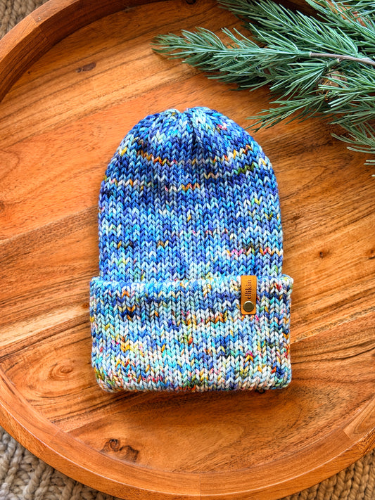 Campfire Beanie in The Big Lake
