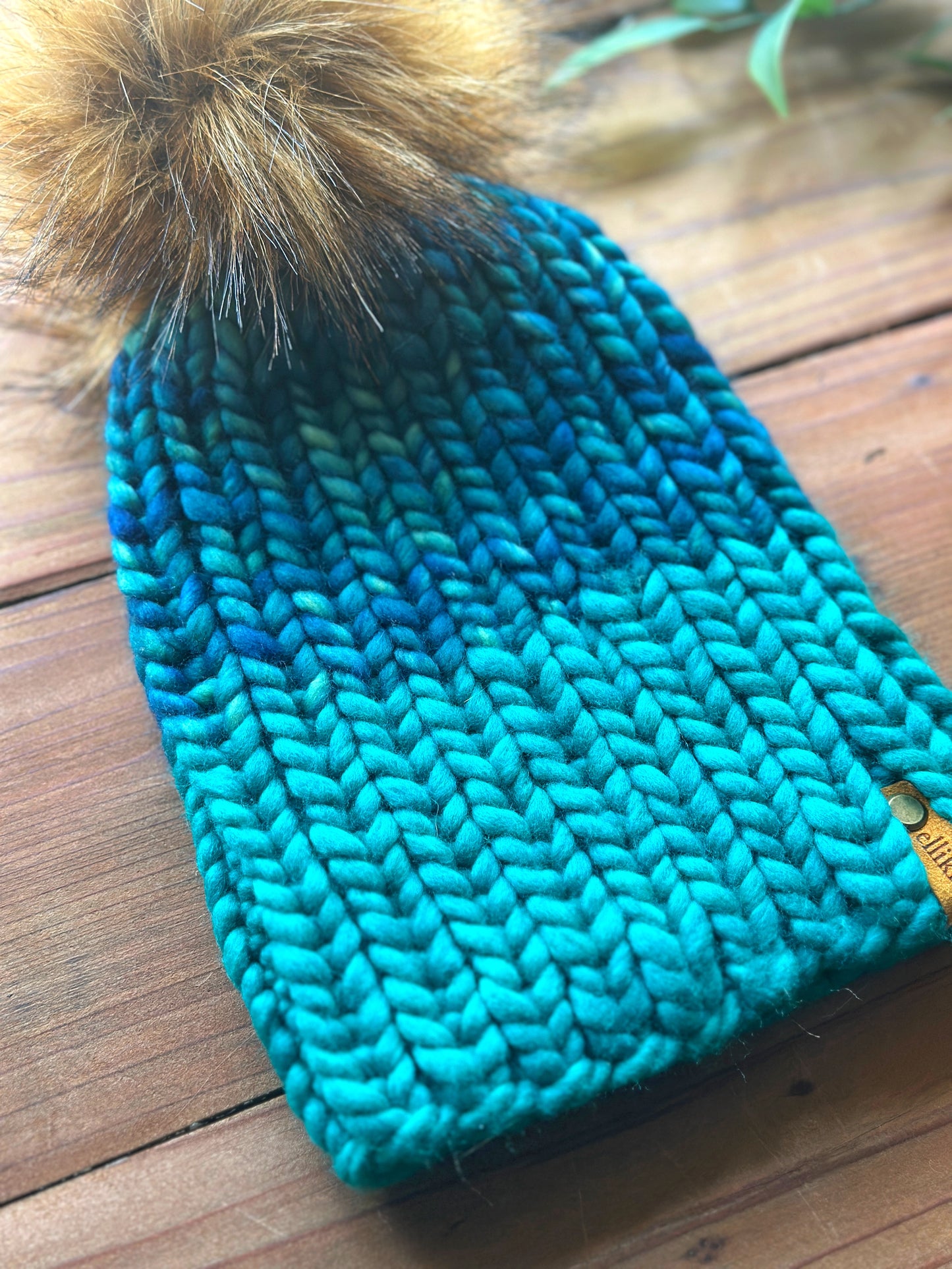 Nokhu Beanie in Green