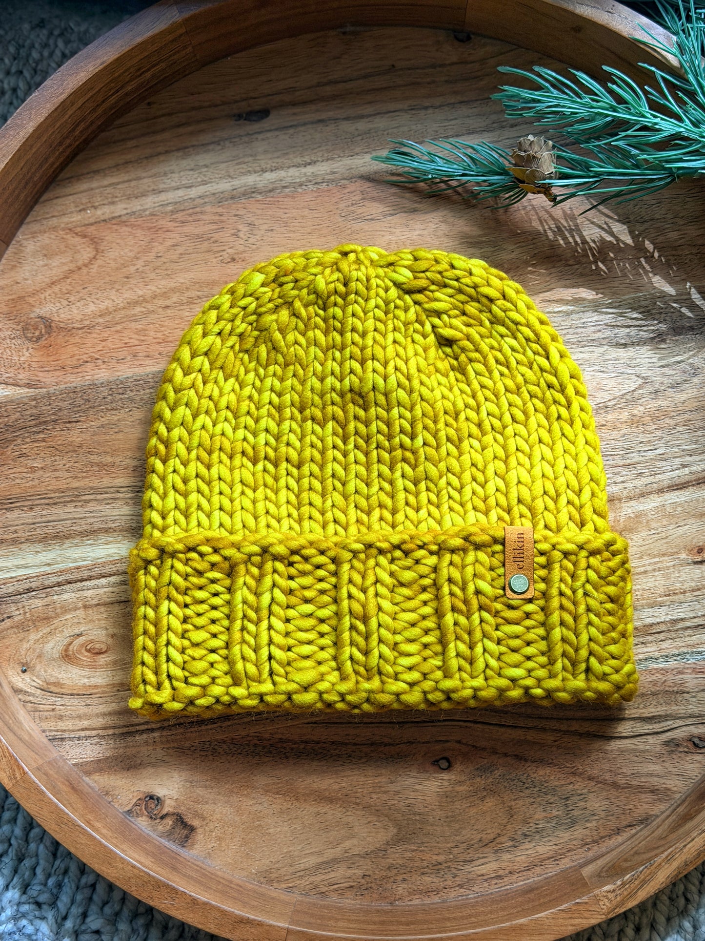 Alpine Trail Beanie in Frank Ochre
