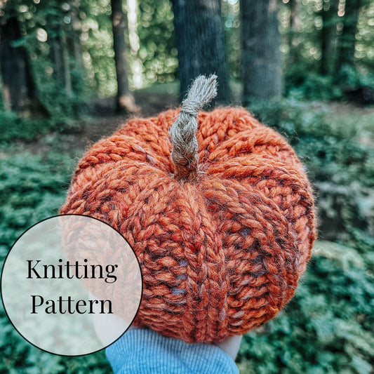 Fall Knit Pumpkin Pattern