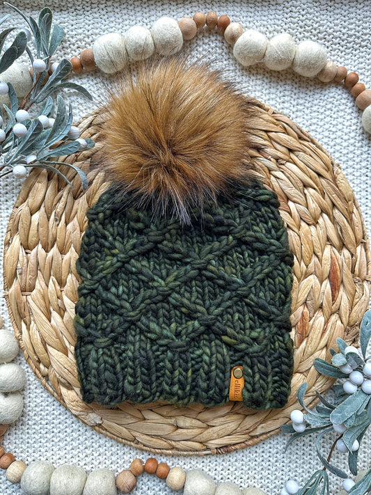 Halau Beanie in Olive