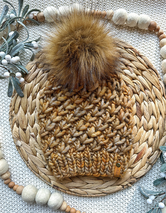 Crush Hat in Tan