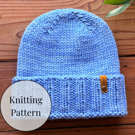 Alpine Trail Beanie (All Weights) Knitting Pattern