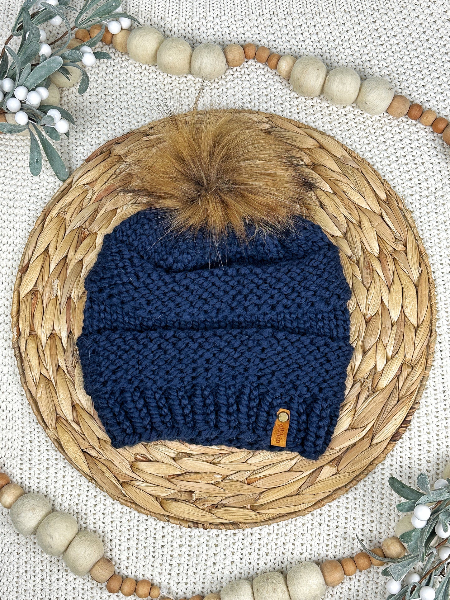 Lola Beanie in Navy