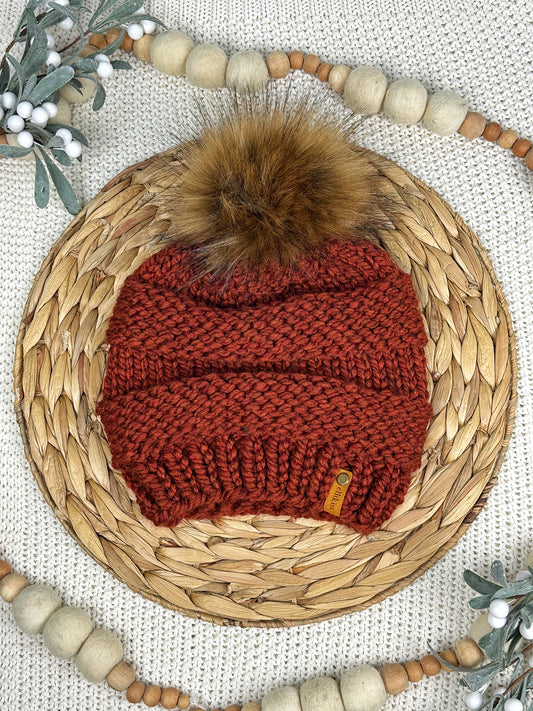 Lola Beanie in Spice